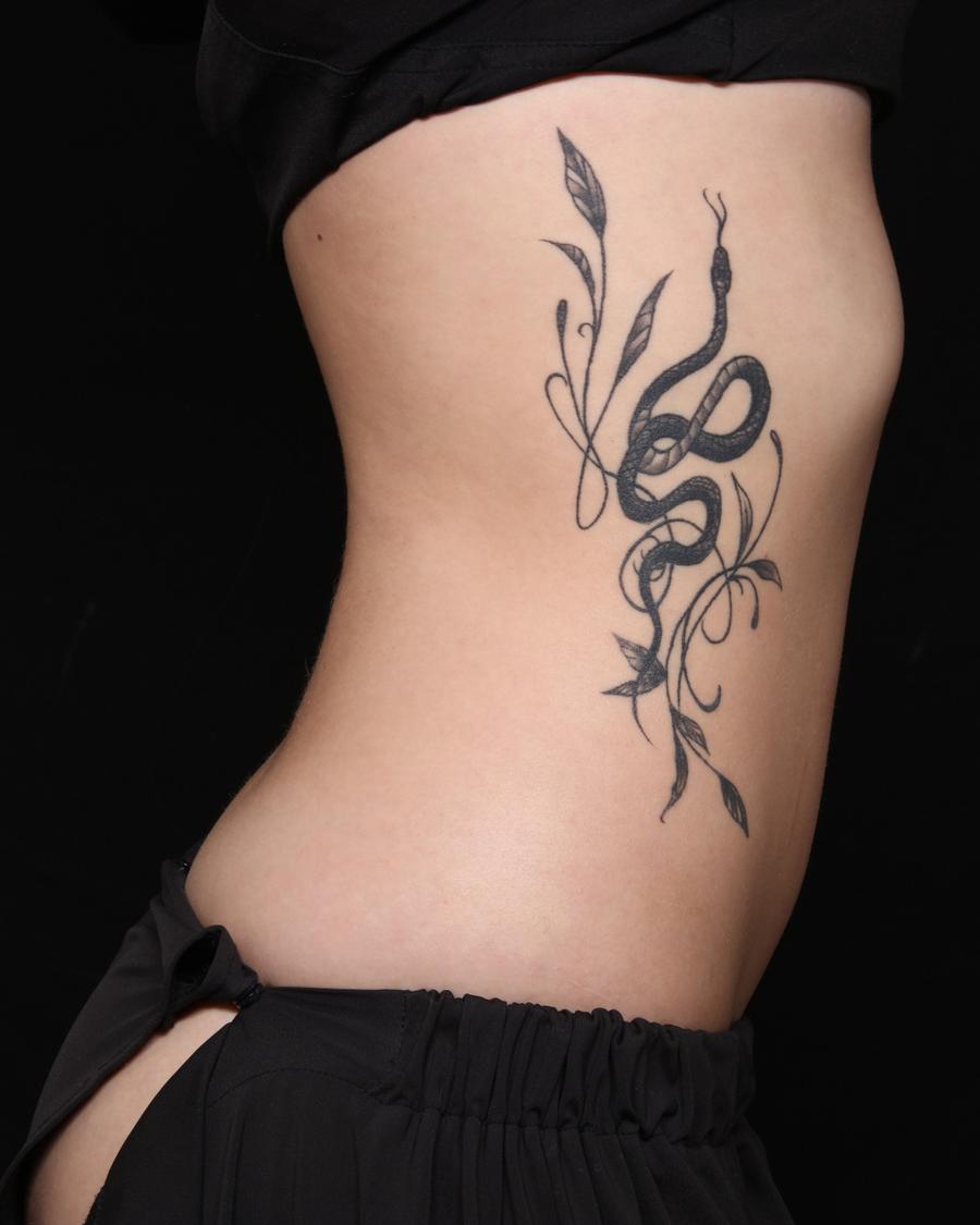 Lymphatic Drainage, view 2, after